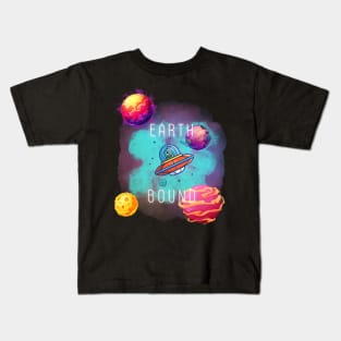 Alien spaceship Kids T-Shirt